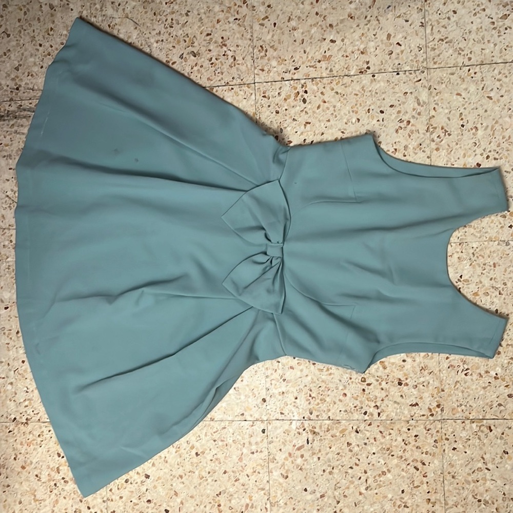 Mini blue dress
